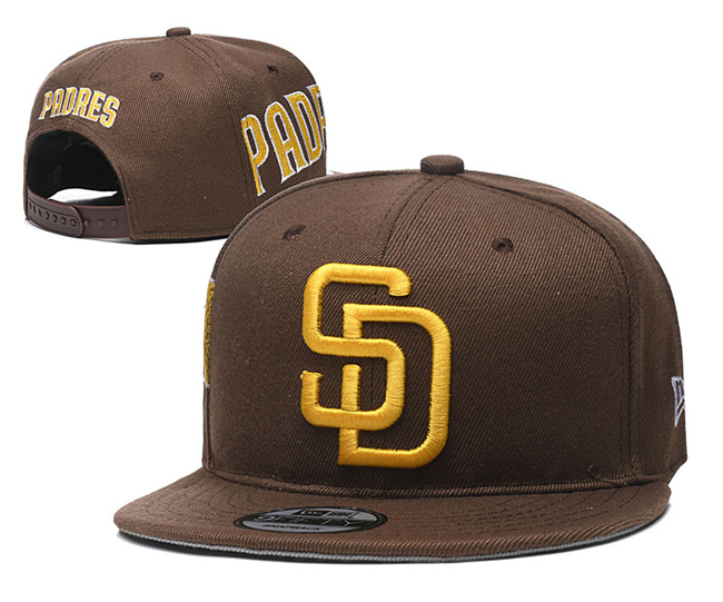 San Diego Padres Stitched Snapback Hats 0021